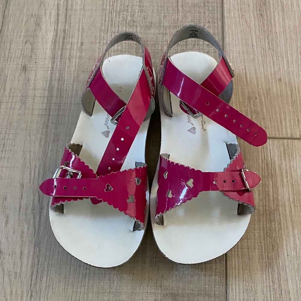 Pink Saltwater Sandals